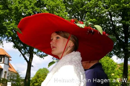 Kirschkönigin Marie Luise Herkenhoff 2012 auf dem int. Musikfest in Hagen
