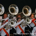 Drum-en Bugle Corps "Jubal" Dordrecht / NL,  Auftritt in der Turnhalle