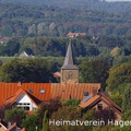 Kirchtürme von St. Martinus im Dorf und Maria Himmelfahrt in Gellenbeck