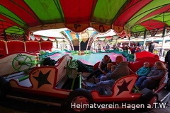 Feldmanns Raupenbahn, ein beliebtes Karussell auf der Hagener Kirmes
