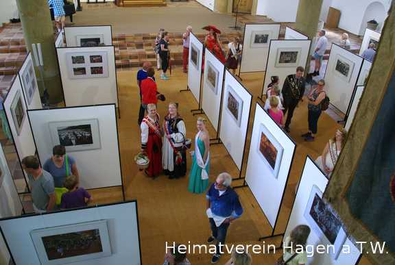 Fotoausstellung des Heimatvereins 2015 in der alten Martinuskirche.