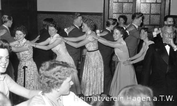 Abschlussball des Tanzkurses 1967