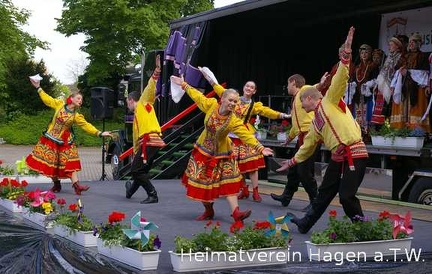 Folkloregruppe Yarmarka aus Perm in Russland 2008 in Hagen a.T.W.