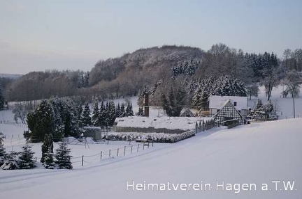 Winterlandschaft Hinter dem Ellenberg