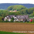 Blick über das Landhotel Buller in Mentrup