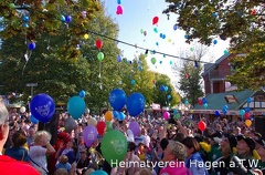 Luftballonstart bei der Eröffnung der Hagener Kirmes 2014