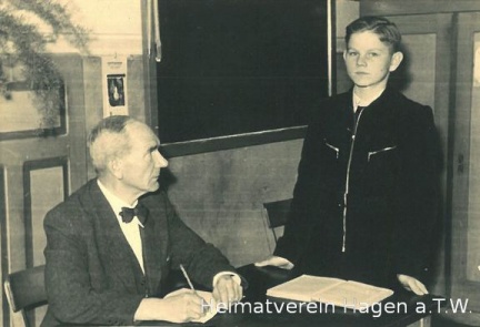 Kath. Volksschule Hagen 1953