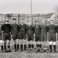 1. Fußballmannschaft des Hagener SV 1936 auf dem Hagener Sportplatz
