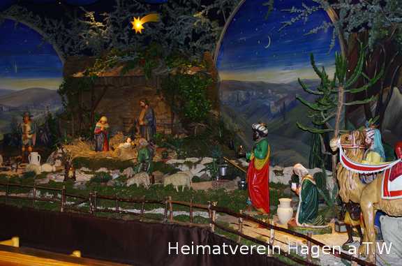 Weihnachtskrippe in St. Martinus Hagen a.T.W.