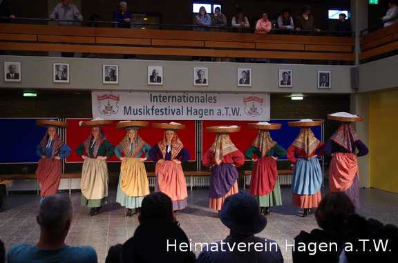 Folkloregruppe auf dem Internationalen Musikfest 2014 in Hagen a.T.W.