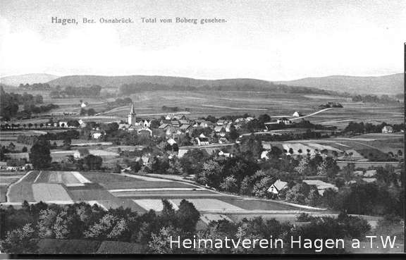 Das Dorf hagen 1912