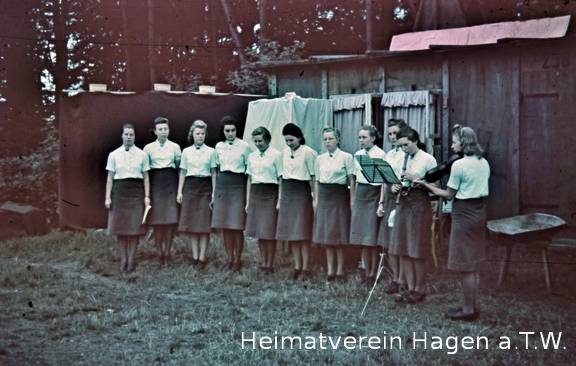 Reichsarbeitsdienstlager für die weibliche Jugend 1940